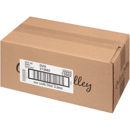 Orchard Valley 2 oz. Harvest Dark Chocolate Almonds, PK30 V13662